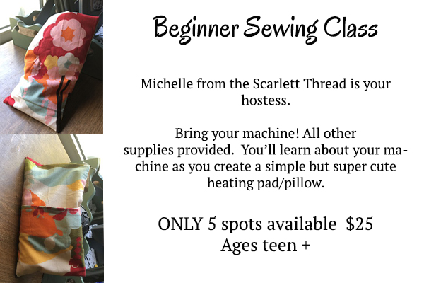 beginner sewing class