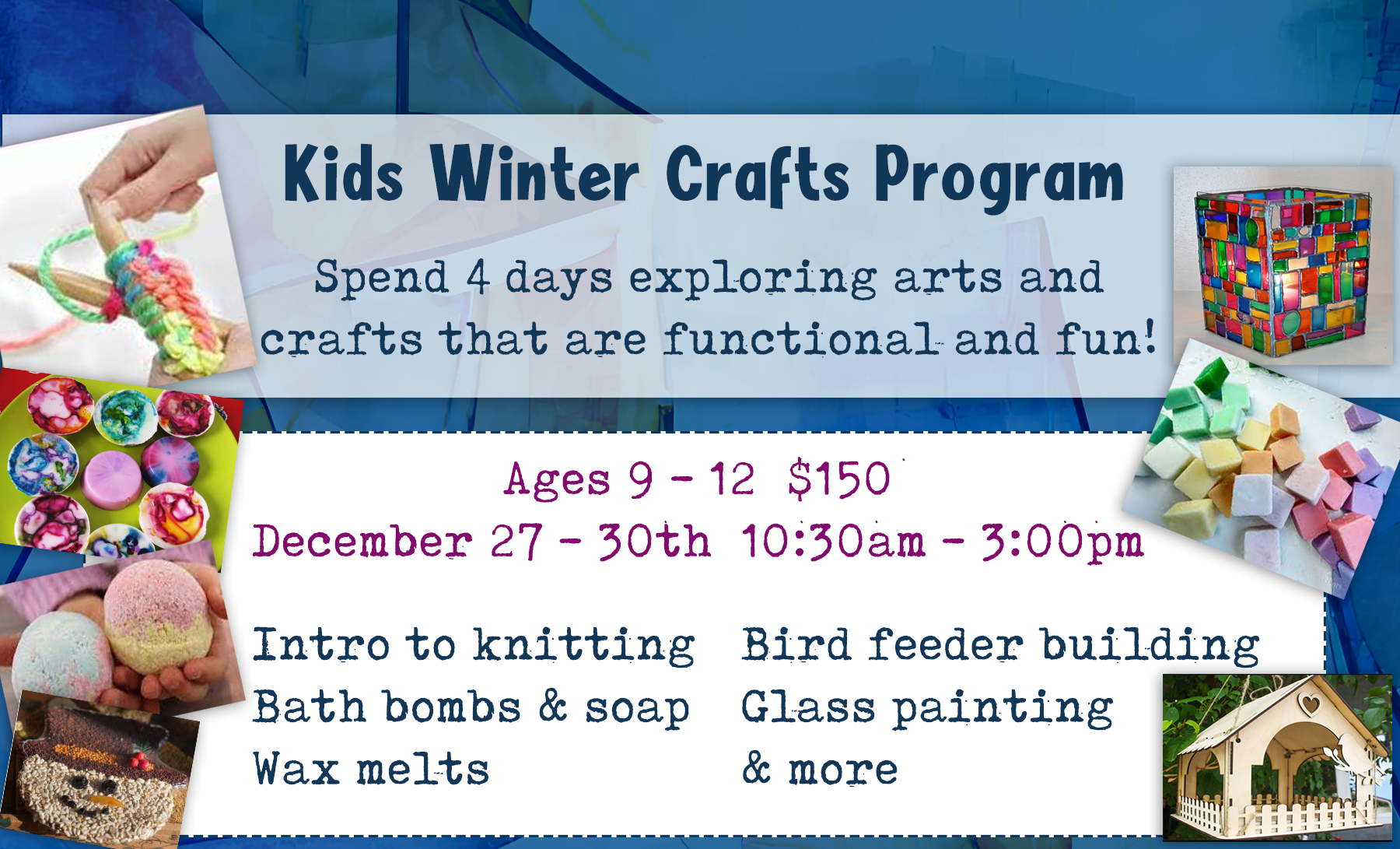 Kids Winter Art/Crafts Program