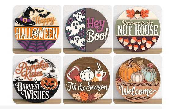 VineGogh laser cut wood projects